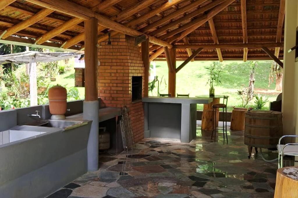 Sitio Som Das Aguas Benedito Novo Екстериор снимка